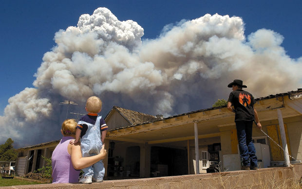 The Rodeo-Chediski Fire in 2002